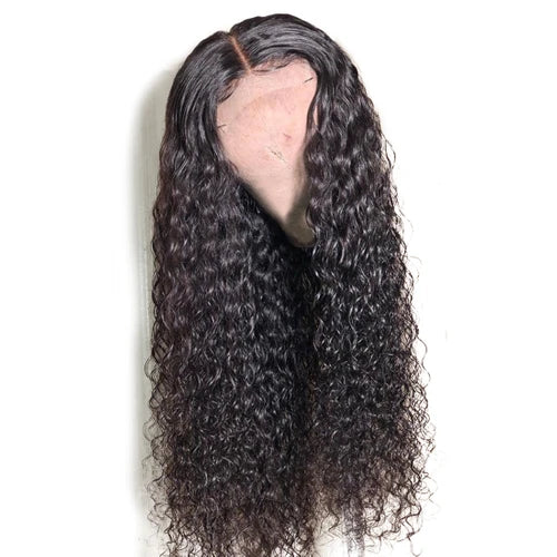 Pre-Plucked Deep Curl 13x6 Frontal Lace