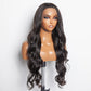 13x6 Glueless 3D Cap Pre-bleached Body Wave Transparent Lace