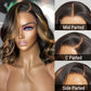 12 Inch Loose Wave Mix Blonde Color 5X5 HD Lace Closure Wig