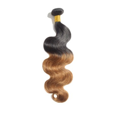 Body Wave Ombre Remy Hair #1B/30