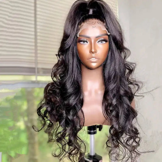 18-22 Inch 5"x5" HD Lace Closure Body Wavy Wig 150% Density